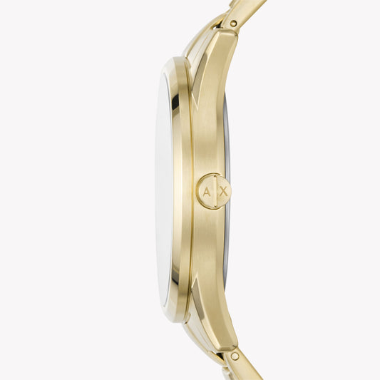 ARMANI EXCHANGE AX1866 - LUXURY GOLD MASTERY - MEN'S ANTIQUE-STYLE ANALOG WATCH-i-Watch-2