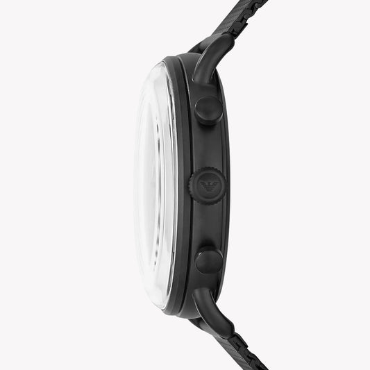 EMPORIO ARMANI AR11264 BOLD BLACK - MEN'S STAINLESS STEEL WATCH WITH STRIKING DESIGN-i-Watch-2