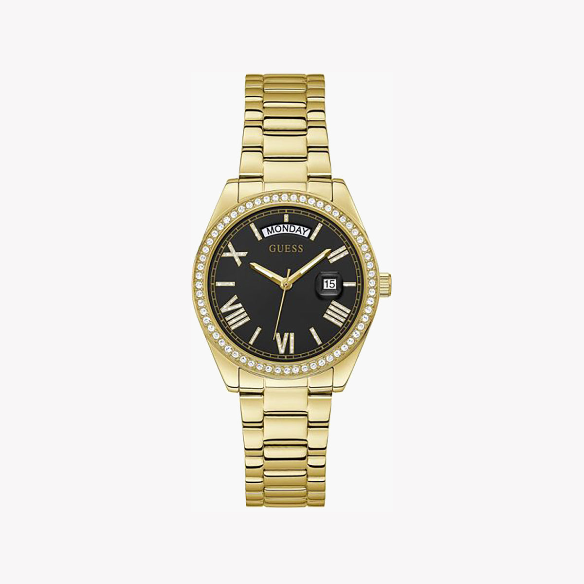 GUESS WATCHES GW0307L2 - ELEGANT GOLD & BLACK TIMEPIECE-i-Watch