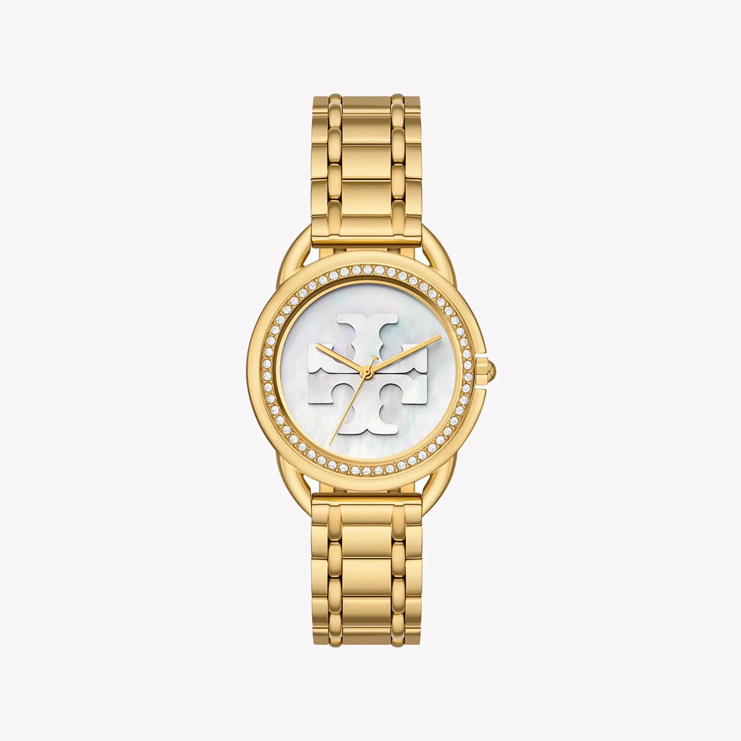 Tory Burch Women's Gold Watch, White Dial Tbw7230 – i-Watch