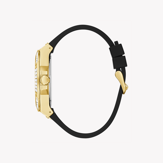 GUESS GW0208G2 BOLD LUXE - STRIKING GOLD & BLACK TIMEPIECE for Women with Sporty Silicon Band-i-Watch-2
