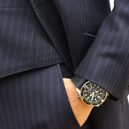 CITIZEN BN2037-11E - ADVENTURE READY MEN'S ECO-DRIVE DIVE WATCH WITH BLACK URETHANE BAND-i-Watch-2