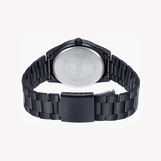 CASIO MTP-VD02B-1E BOLD & SPORTY - STYLISH MEN'S WATCH WITH BLACK DIAL & STAINLESS STEEL BAND-i-Watch-2