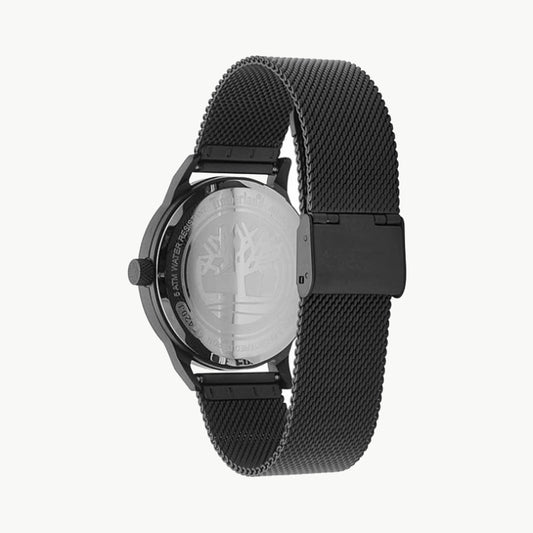 TIMBERLAND TBL15420JYB02MM RUGGED BLACK STAINLESS STEEL MEN'S WATCH - FUNCTIONAL & STYLISH ADVENTURE TIMEPIECE-i-Watch-2