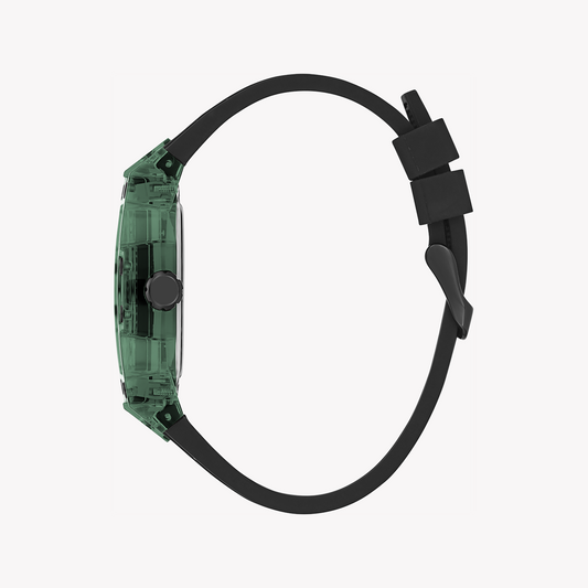 GUESS GW0499G7 BOLD SOPHISTICATION - MEN'S BLACK & GREEN TIMEPIECE 5 ATM WATER RESISTANT-i-Watch-2