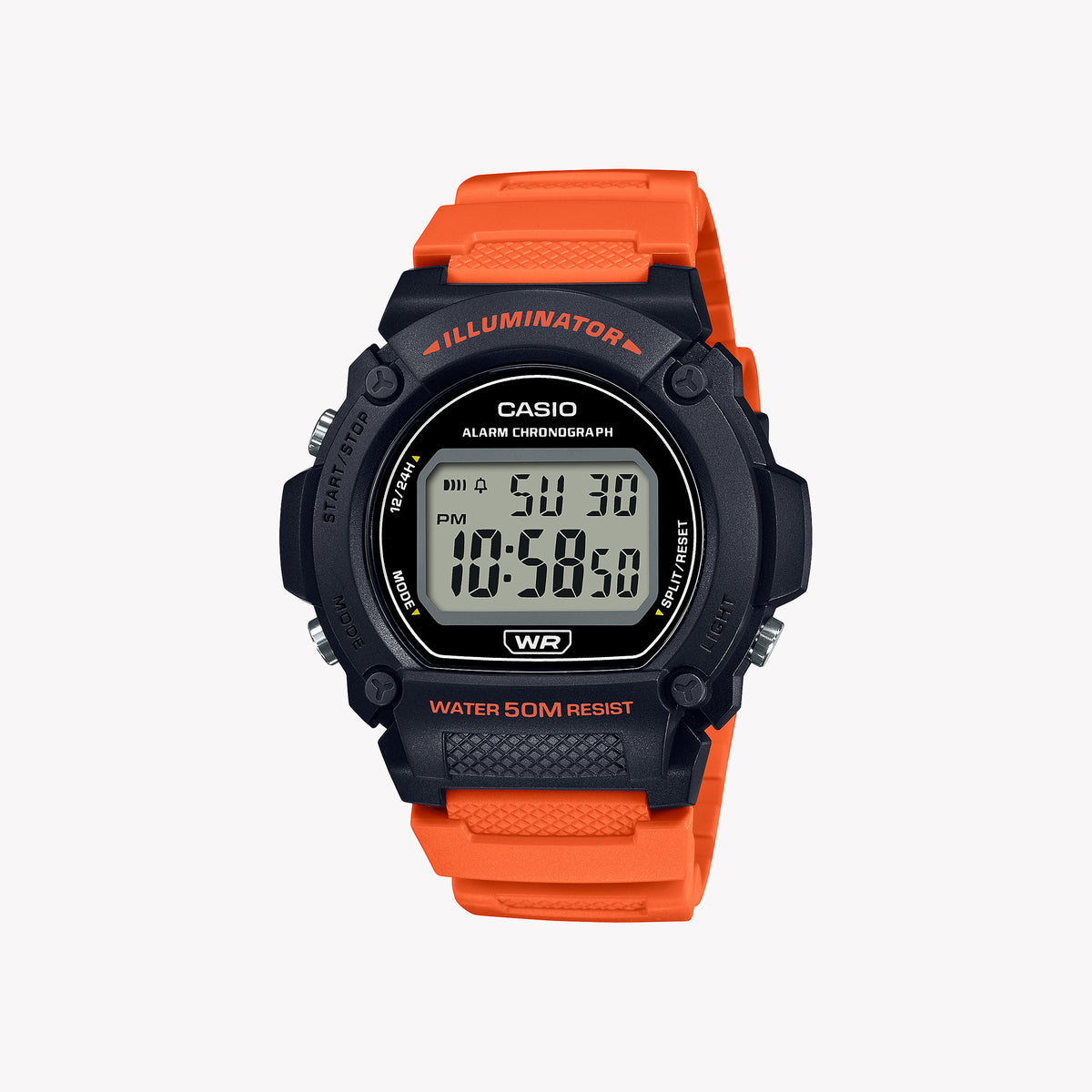 CASIO W-219H-4AV BOLD ADVENTURER - RUGGED DIGITAL TIMEPIECE WITH SPORTY FLAIR
