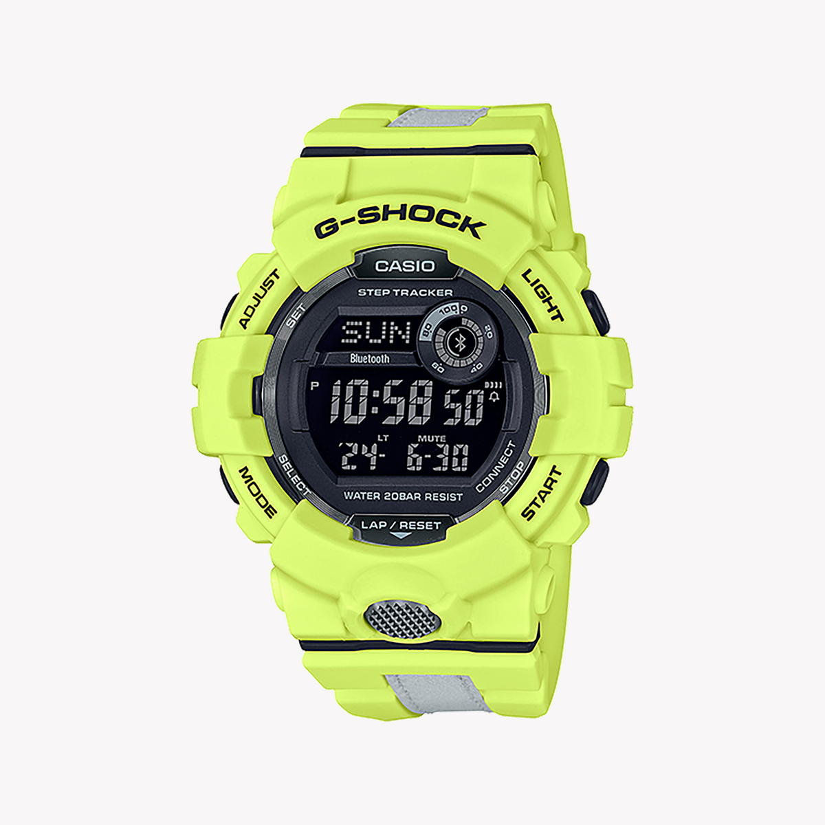 CASIO G-SHOCK GBD-800LU-9DR TOUGH & SPORTY - BOLD YELLOW DIGITAL TIMEPIECE