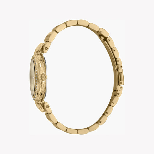 JUST CAVALLI Women's Watch with Gold Stainless Steel Case and Gold Stainless Steel Band-i-Watch-2