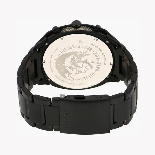 DIESEL DZ4497 BOLD ADVENTURER - MEN'S BLACK & GOLD CHRONOGRAPH WATCH-i-Watch-2