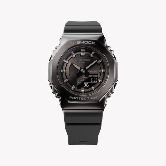 G-Shock Women's Watch with White Resin & Stainless Steel Case and White Resin Band-i-Watch-2