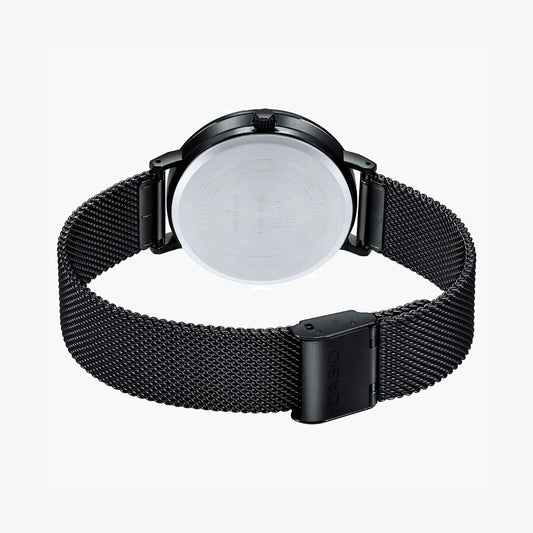 CASIO MTP-E175MB-1EVDF - RUGGED ELEGANCE FOR THE MODERN ADVENTURER Men's Watch with black leather band and striking black dial-i-Watch-2