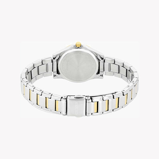 CITIZEN EQ0595-55L - ELEGANT UTILITY WOMEN'S TIMEPIECE with Gold & Silver Finish, Splash Resistant, Quartz Movement-i-Watch-2