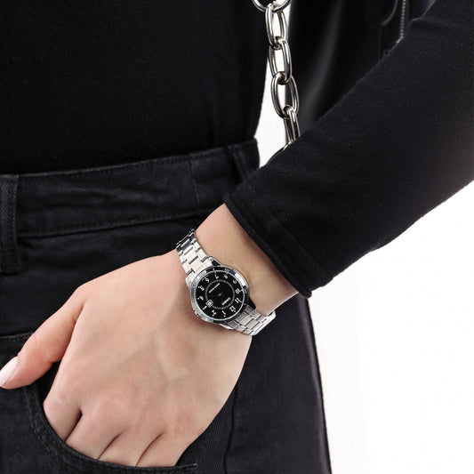 CASIO LTP-V004D-1BUDF - ELEGANT ESSENTIALS WOMEN'S WATCH WITH SLEEK WHITE STAINLESS STEEL BRACELET-i-Watch-2