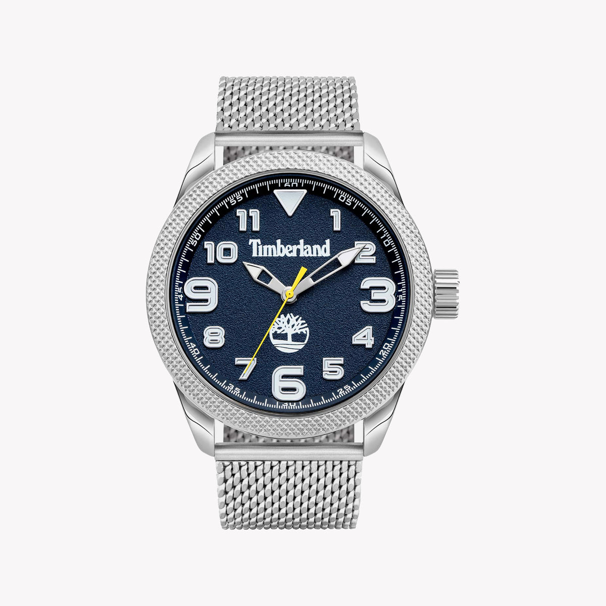TIMBERLAND TBL16016JYS03MM BOLD PERFORMANCE - MEN'S RUGGED STAINLESS STEEL WATCH WITH BLUE DIAL