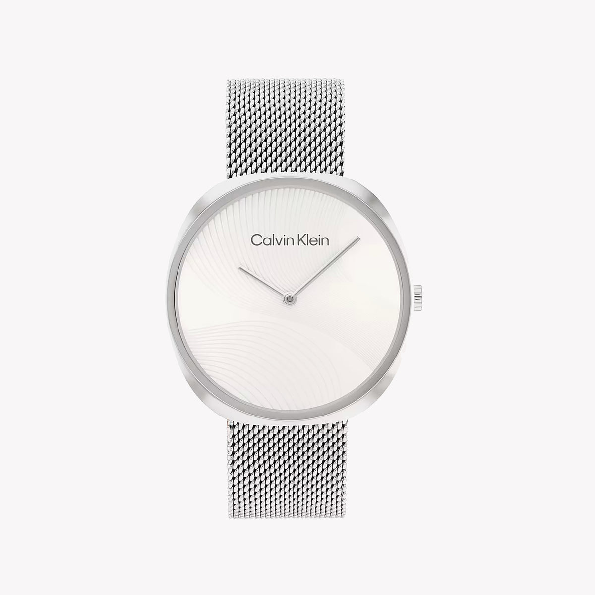 CK CALVIN KLEIN 30MM SILVER STAINLESS STEEL MODERN CHIC WOMEN'S WATCH - ELEGANT TIMEPIECE