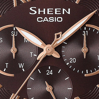 CASIO SHE-3058PGL-5AUDR ELEGANT VERSATILITY - STYLISH ROSE GOLD WATCH FOR THE MODERN WOMAN-i-Watch-2