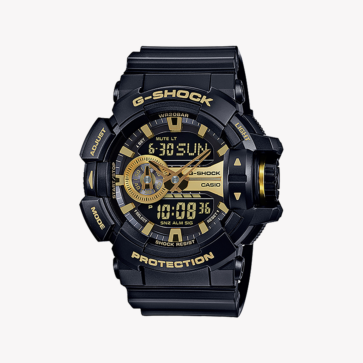 CASIO G-SHOCK GA-400GB-1A9 UNYIELDING STYLE - RUGGED ELEGANCE FOR THE MODERN ADVENTURER