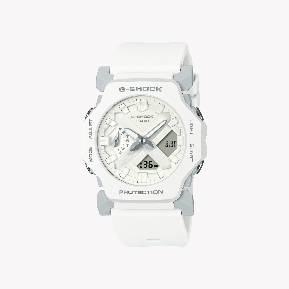 CASIO G-SHOCK GA-2300-7AER DYNAMIC VERSATILITY - RUGGED WHITE TIMEPIECE FOR ADVENTURE