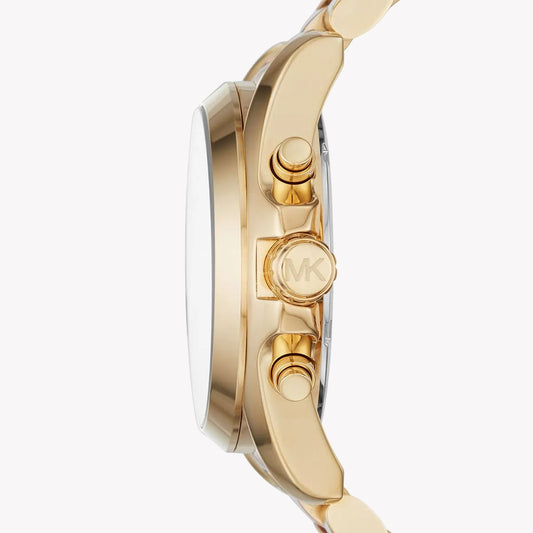 MICHAEL KORS MK6359 ELEGANT TIMEPIECE - CHIC GOLD & ROSE GOLD WOMEN'S WATCH WITH PINK DIAL-i-Watch-2