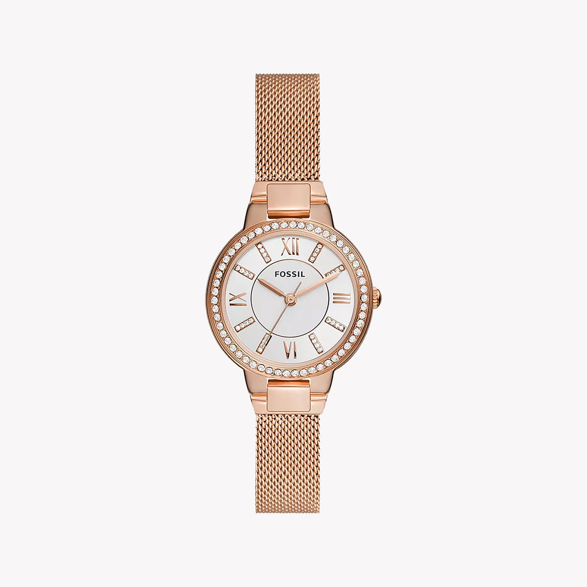 FOSSIL ES5111 ELEGANT SOPHISTICATION - ROSE GOLD CHARM IN A TIMEPIECE FOR WOMEN