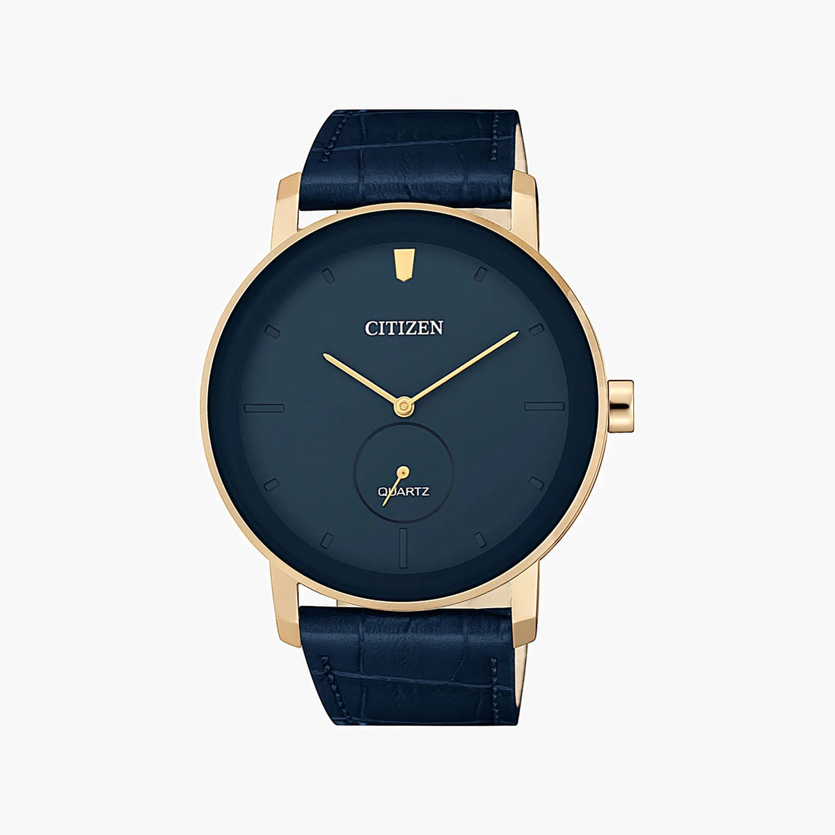 CITIZEN BE9183-03L - ELEGANT BLUE DIAL MEN'S WATCH WITH GOLD STAINLESS STEEL CASE