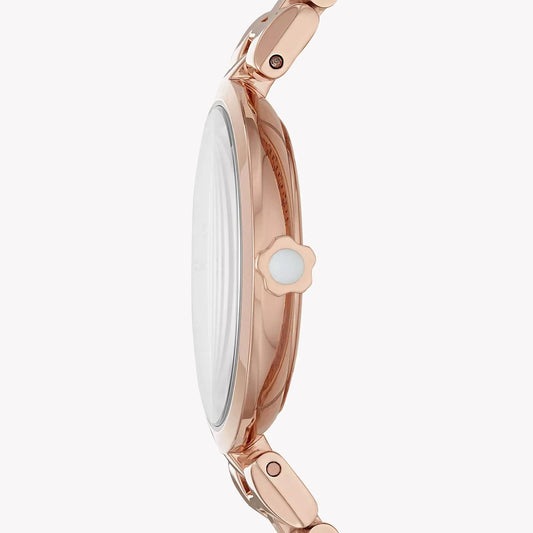 EMPORIO ARMANI AR11196 RADIANT ELEGANCE - ROSE GOLD WOMEN'S WATCH WITH WHITE DIAL-i-Watch-2