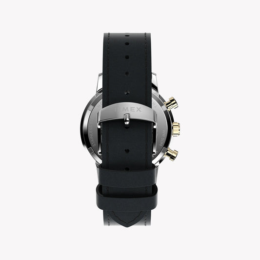 TIMEX MARLIN QUARTZ CHRONO 40MM - ELEGANT COPPER DIAL & BROWN LEATHER STRAP Men's Watch-i-Watch-2