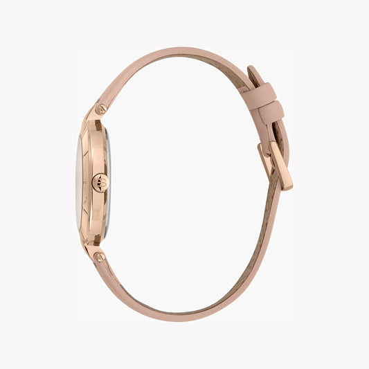 ESPRIT Women's Watch with Rose Gold Stainless Steel Case and Pink Leather Band-i-Watch-2