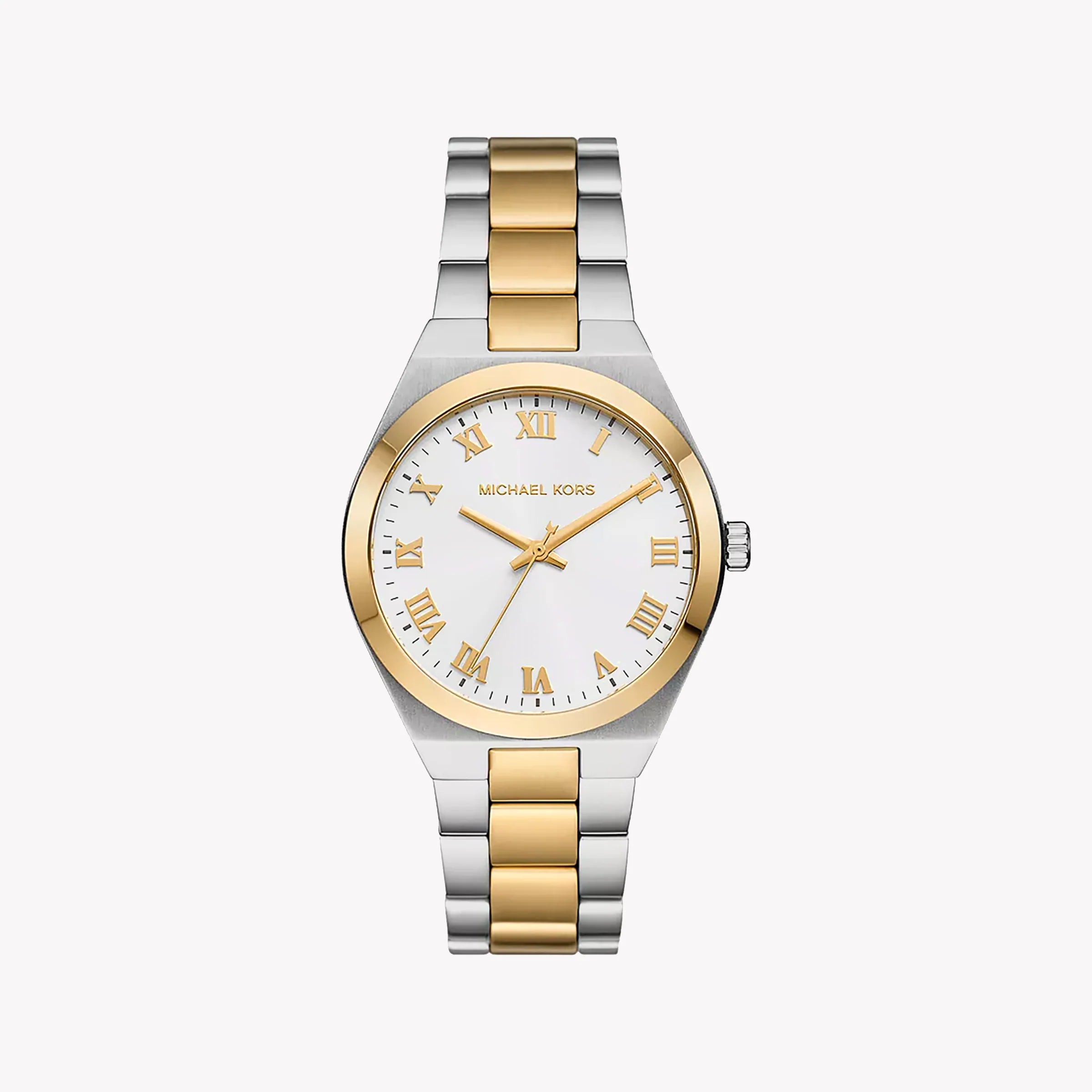 Michael Kors Women's Silver-Gold Watch, Stainless Steel | Mk7464 Michael Kors Women's Silver-Gold Watch, Stainless Steel | Mk7464
