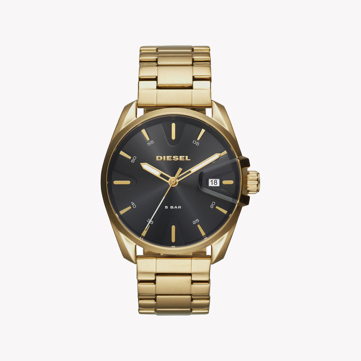 DIESEL DZ1865 BOLD RADIANCE - STRIKING GOLD MEN’S WATCH WITH STAINLESS STEEL BAND