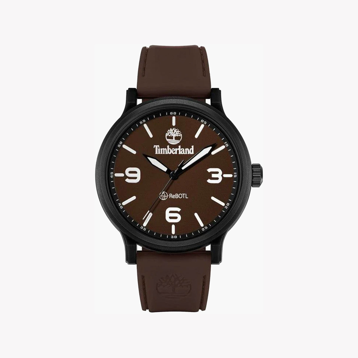 TIMBERLAND TDWGM0029507 - RUGGED WATCH WITH BROWN LEATHER BAND-i-Watch