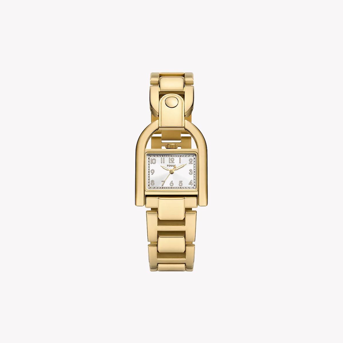 FOSSIL ES5327 - MODERN ELEGANCE WOMEN'S WATCH WITH GOLD STAINLESS STEEL STRAP & SILVER DIAL