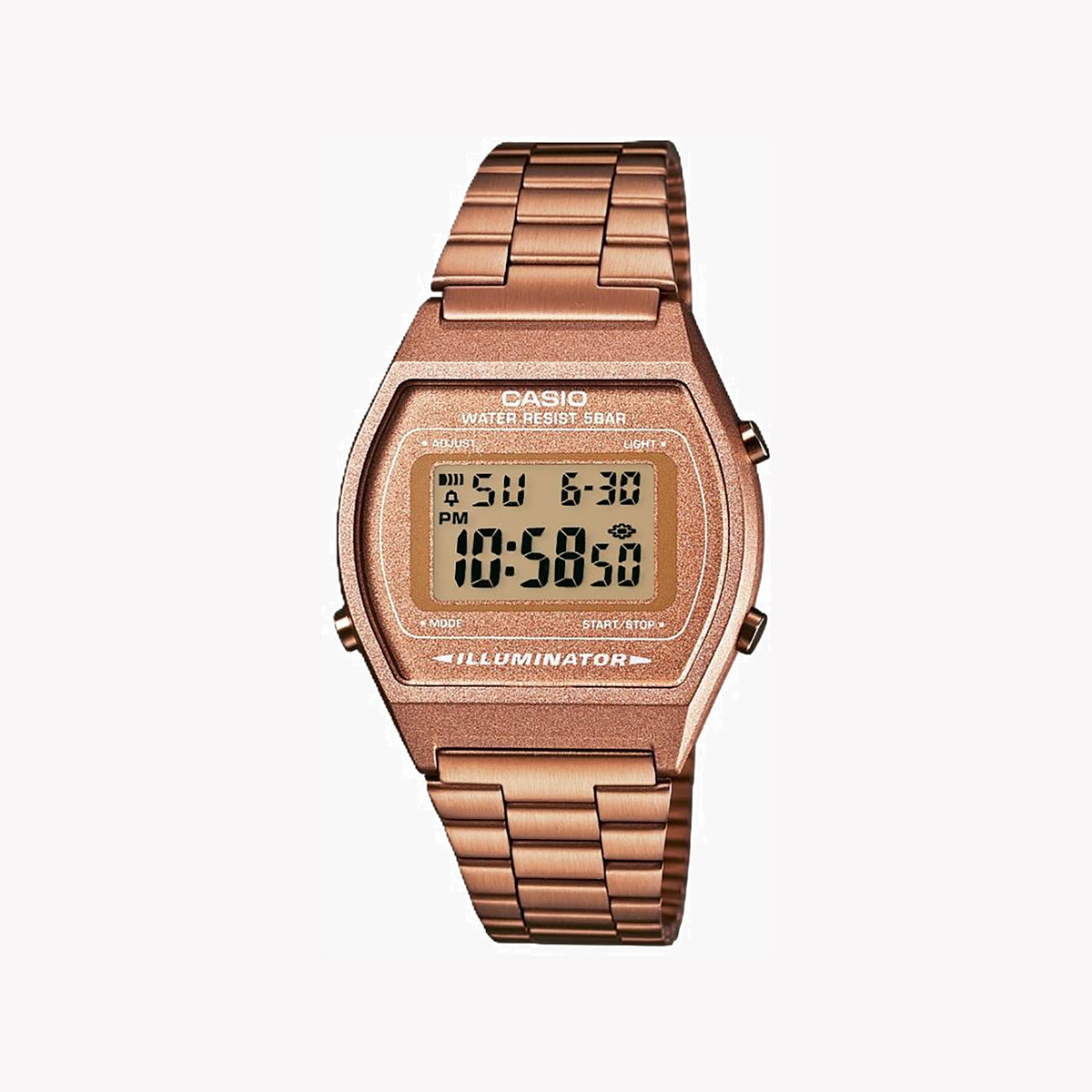 CASIO B-640WC-5AEF - VERSATILE STYLE & FUNCTIONALITY UNISEX WATCH WITH RESIN CASE & METAL STRAP