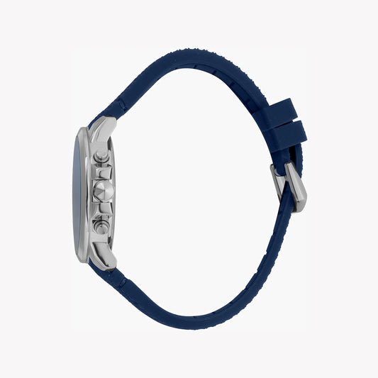 JUST CAVALLI JC1G178P0025 - ELEGANT BLUE DIAL MEN'S WATCH WITH SILICONE BAND-i-Watch-2