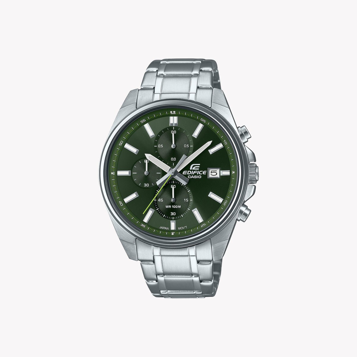 CASIO EFV-610D-3CVU TIMELESS ELEGANCE - MEN'S CHRONOGRAPH WITH VIBRANT GREEN DIAL