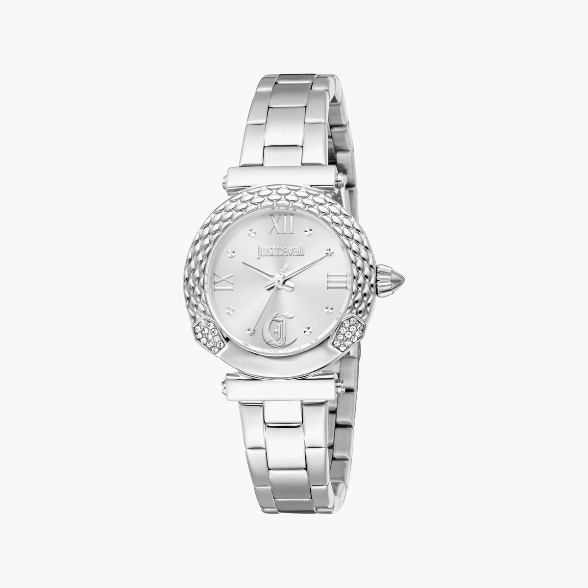 JUST CAVALLI JC1L332M0045 - STYLISH CHARISMA SILVER DIAL WOMEN'S WATCH