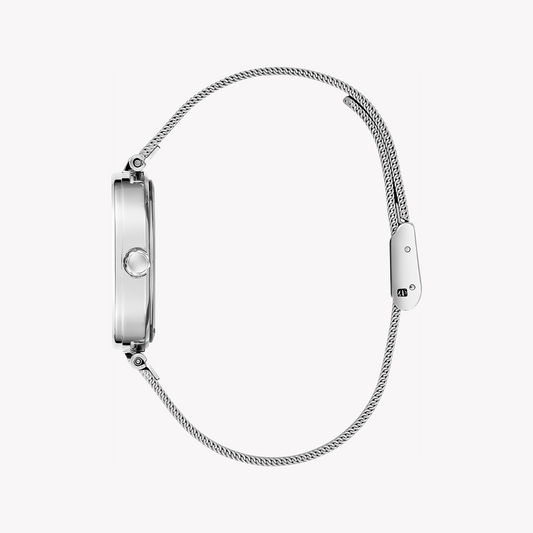 GUESS GW0768L1 SILVER CHARM - ELEGANT WOMEN'S TIMEPIECE WITH BLUE DIAL AND MESH BAND-i-Watch-2