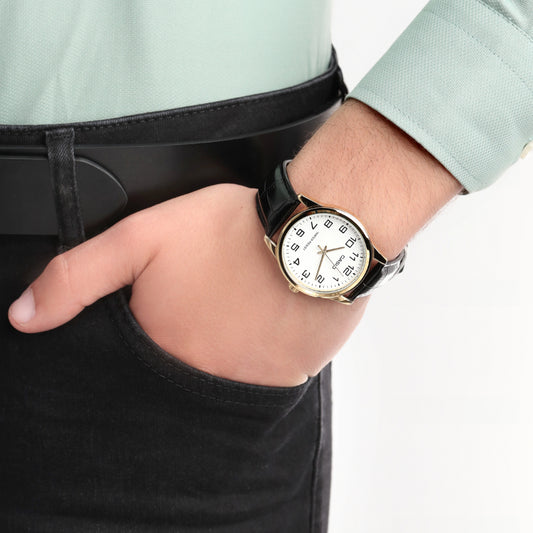 CASIO MTP-V001GL-7BUDF CLASSIC ELEGANCE - TIMELESS MEN'S WATCH WITH LEATHER STRAP-i-Watch-2