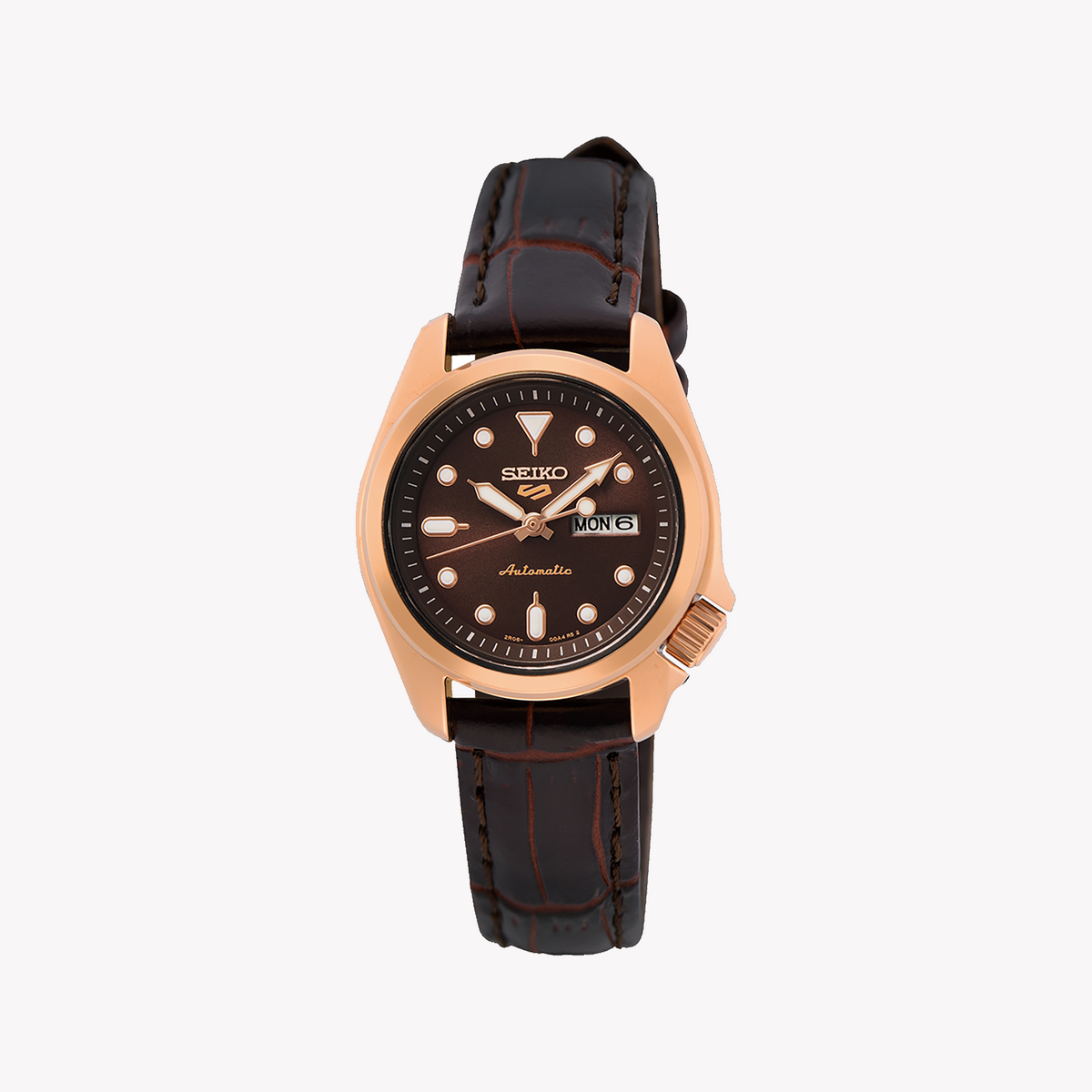 SEIKO 5 SRE006K1 Automatic Women's Gold-Toned Watch-i-Watch