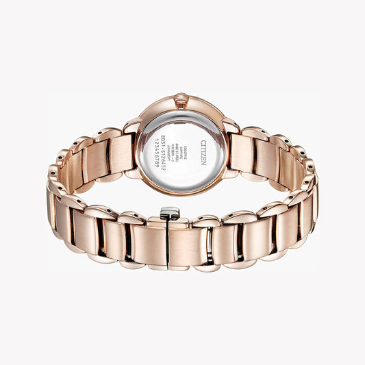 CITIZEN EM0922-81X RADIANT CHARM - ELEGANT ROSEGOLD WOMEN'S TIMEPIECE-i-Watch-2