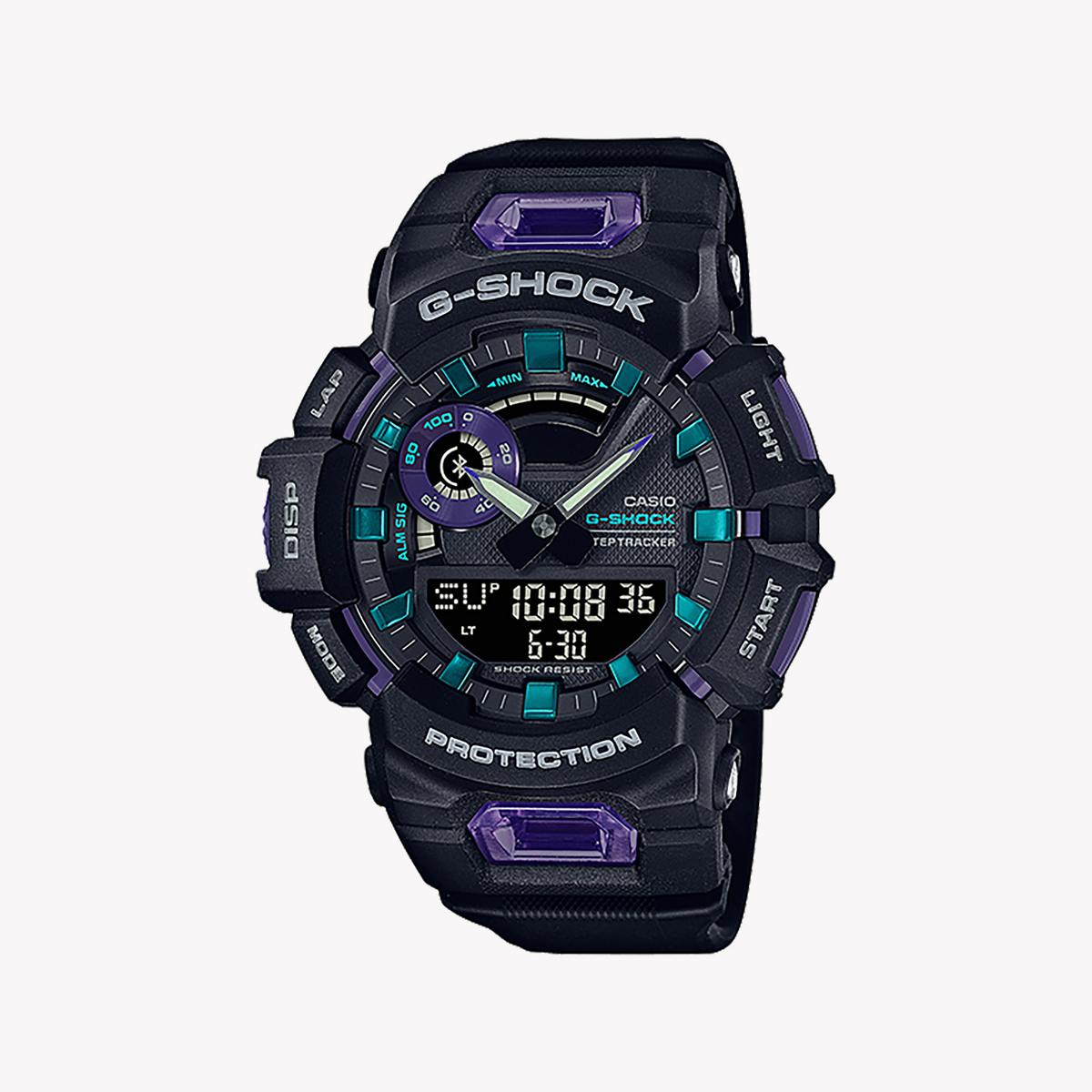 CASIO G-SHOCK GBA-900-1A6DR SPORTY ELEGANCE - MEN'S BLACK RESIN DIGITAL WATCH