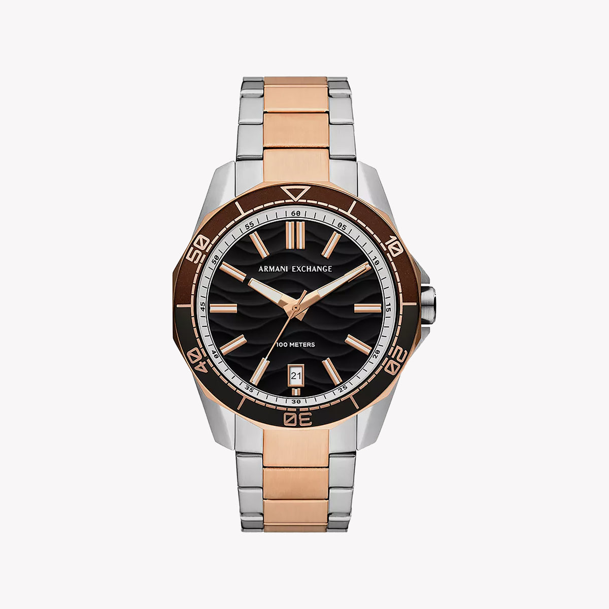 ARMANI EXCHANGE AX1962 - REFINED SMARTWATCH FOR MODERN MEN, SILVER & BLACK DIAL, WATER RESISTANT