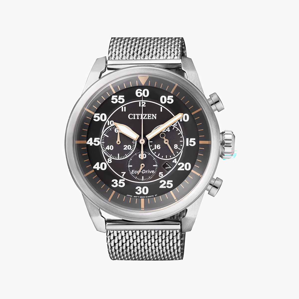 CITIZEN CA4210-59F POWERFUL PRECISION - STYLISH MEN'S ECO-DRIVE CHRONOGRAPH WATCH