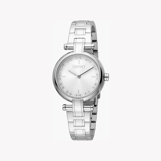 ESPRIT Women's Watch with Silver Stainless Steel Case and Silver Stainless Steel Band-i-Watch-2