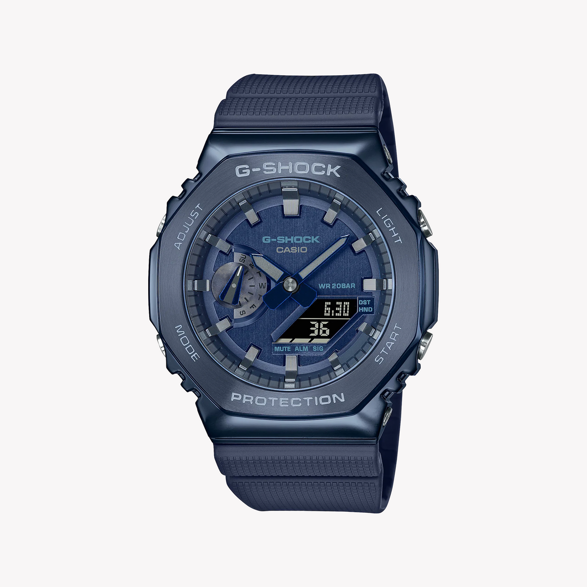 CASIO G-SHOCK GM-2100N-2ADR OAK - RUGGED BLUE ADVENTURE MEN'S WATCH