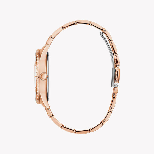 GUESS W1158L2 CHIC RADIANCE - ELEGANT ROSE GOLD WOMEN'S WATCH WITH WHITE DIAL-i-Watch-2