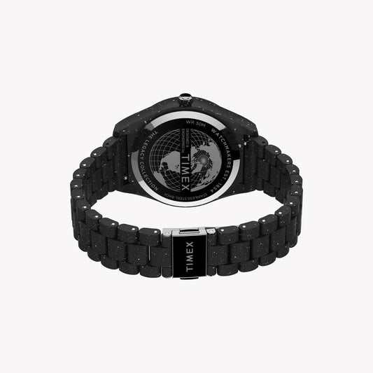 TIMEX LEGACY OCEAN BLACK - SUSTAINABLE STYLE IN OCEAN-BOUND PLASTIC MEN'S WATCH-i-Watch-2