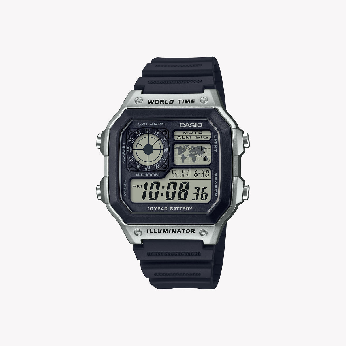 CASIO AE-1200WH-1CVEF - TIMELESS ELEGANCE FOR MODERN GENTLEMEN - STYLISH & DURABLE DIGITAL WATCH