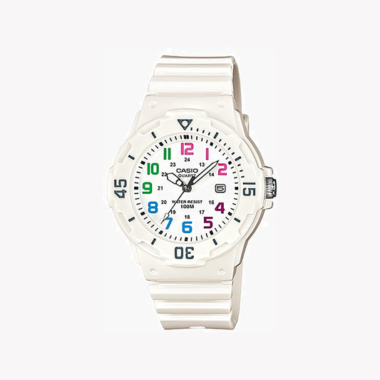 CASIO Women's Watch with White Resin Case and White Resin Band-i-Watch-2
