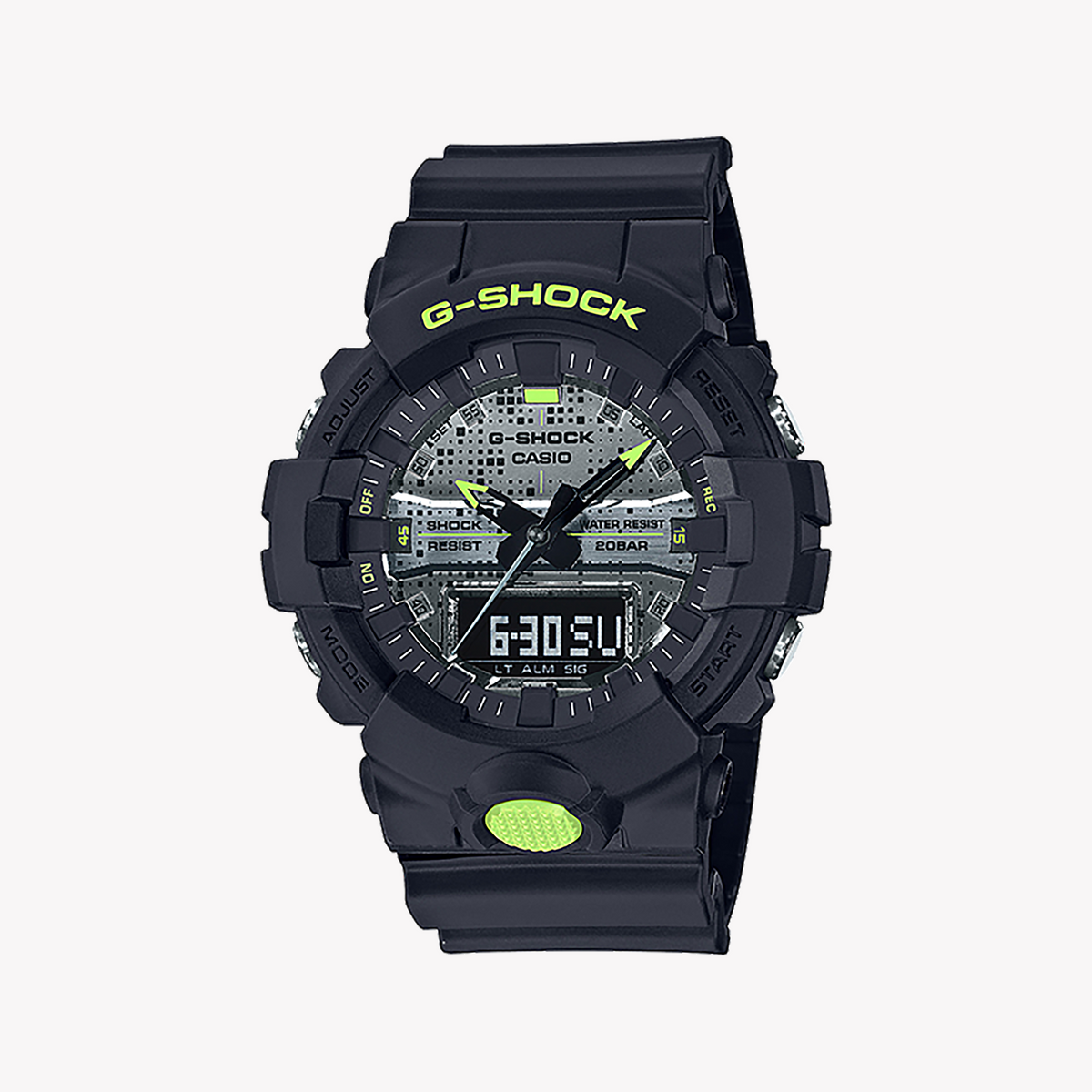 CASIO G-SHOCK GA-800DC-1ADR - SPORTY RESILIENCE MEN'S WATCH IN STRIKING BLACK
